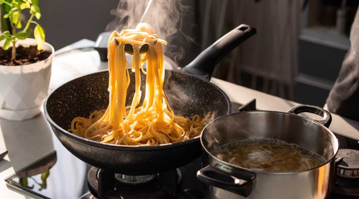 Zo voorkomt u dat u te veel pasta kookt