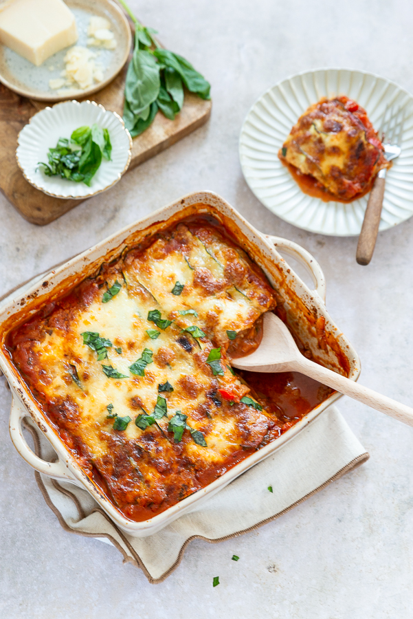 Courgette lasagne – Koolhydraatarme lasagne