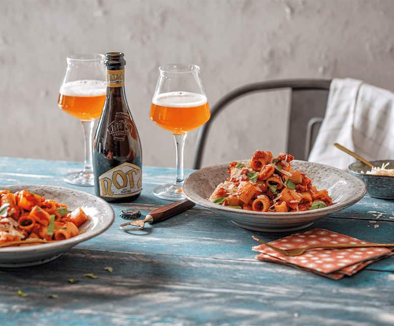 beerwulf pasta alla salcissa