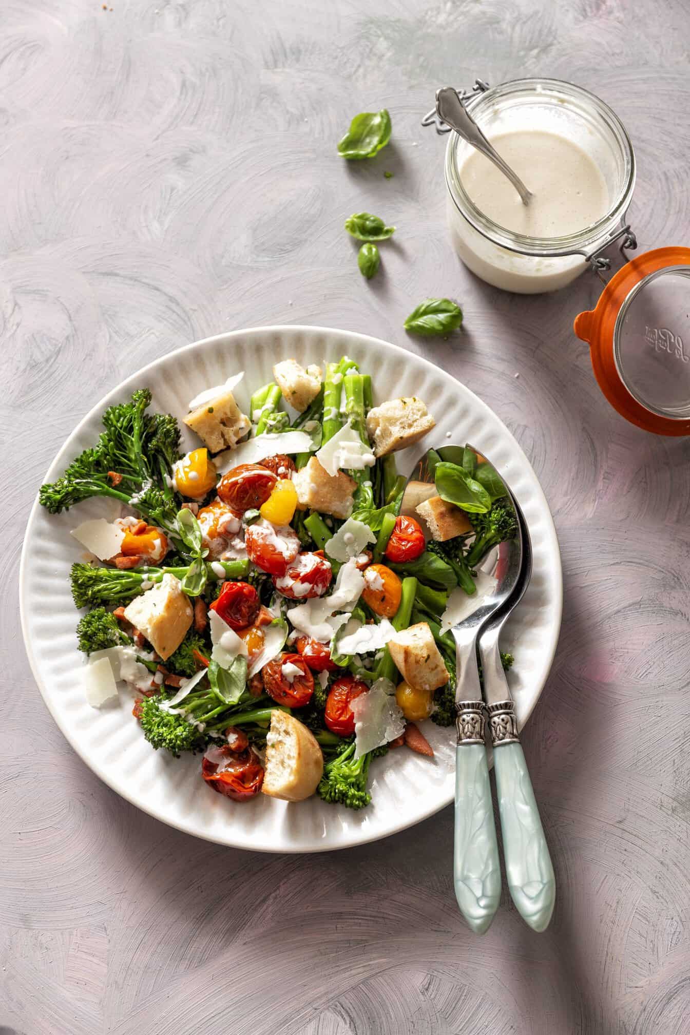 salade caprese met bimi