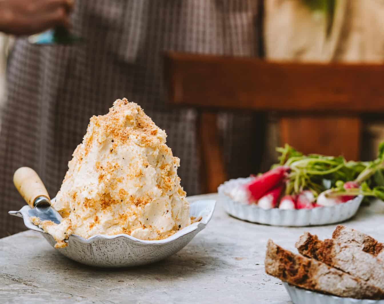 boter met crudites in Zuid-Frankrijk