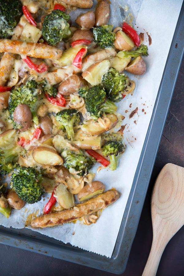 Aardappel anders met broccoli en worst