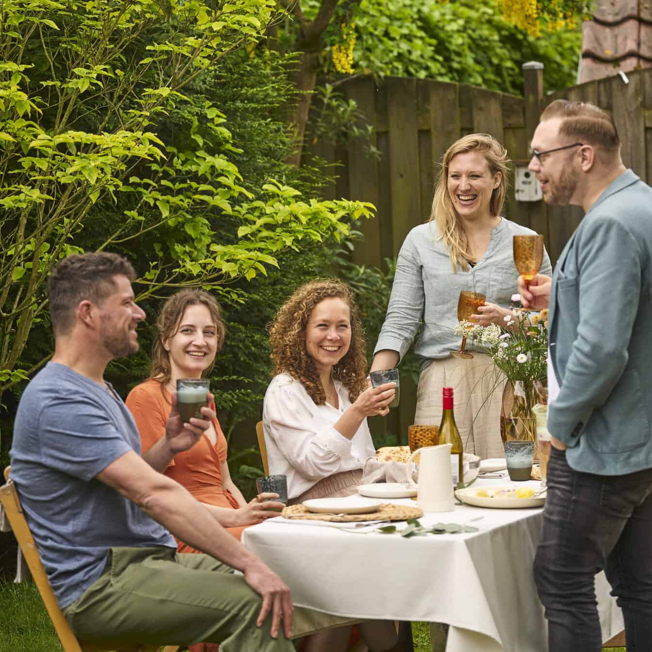 BBQ'en bij Willem met team Foodies
