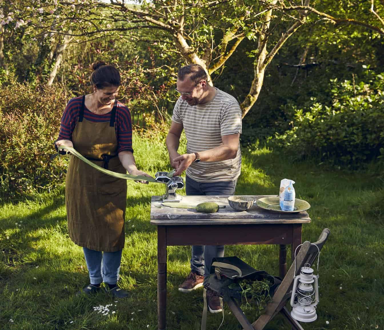 wildplukken met Yvette van Boven en Bas Erkens in Ierland