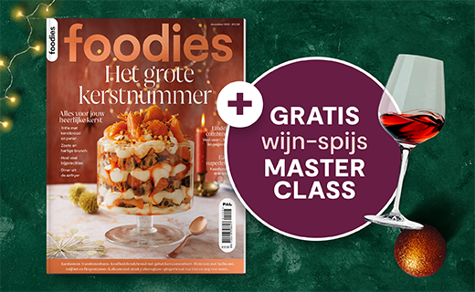 Pre-order nu: Het Grote Kerstnummer van Foodies voor slechts 12,50, tijdelijk met gratis verzending
