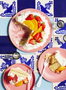 Pastel de tres leches uit het boek Comida Mexicana